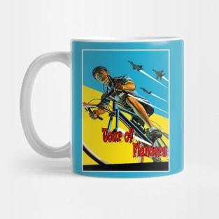 Tour of Flanders Bicycle Racing Print Mug